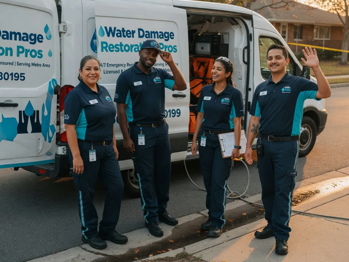 Water Damage Restoration company in West Des Moines, IA